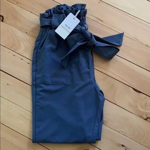 Paperbag style pants